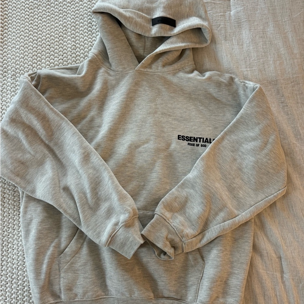 Gray Essentials Hoodie